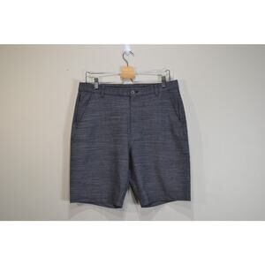 Puma mens 101 north heather black 5 pocket button fly relax fit shorts